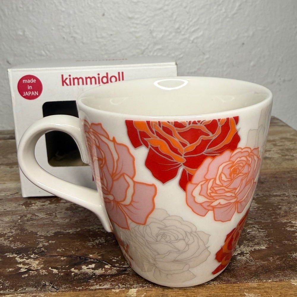 Kimmidoll Collection Yumiko Mug Compassion Japan Kokeshi Doll Ceramic NEW - Picture 3 of 7